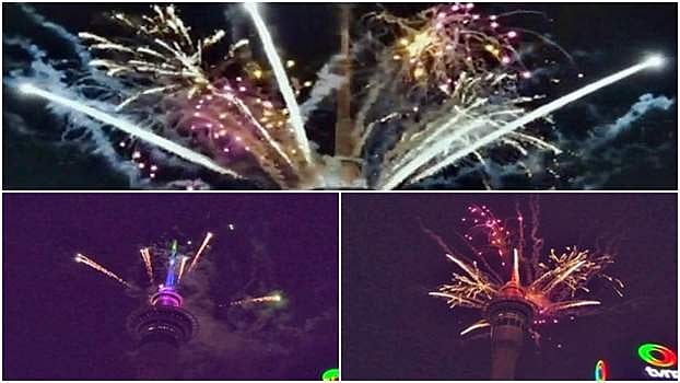 2018 புத்தாண்டை கோலாகலமாக வரவேற்றது நியூஸிலாந்து!