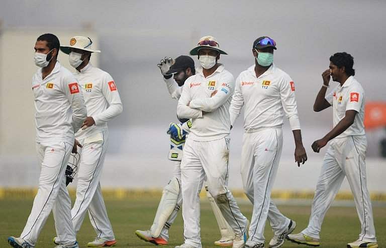 மோசமான காற்றுத் தரம் காரணமாக இலங்கை வீரர் லக்மலுக்கு மீண்டும் உடல் நலக் குறைவு: மைதானத்தை விட்டு வெளியேறினார்!