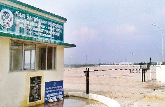 இருங்காட்டுக்கோட்டை- ஒரகடம் சிப்காட்களில்பயன்பாட்டுக்கு வராத கனரக ஊர்தி முனையங்கள்...!