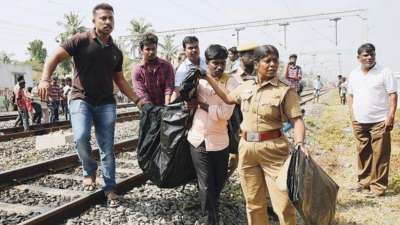 சென்னை ரயில்வே கோட்டத்தில் 8 மாதங்களில் தண்டவாளத்தைக் கடந்த 228 போ் உயிரிழப்பு