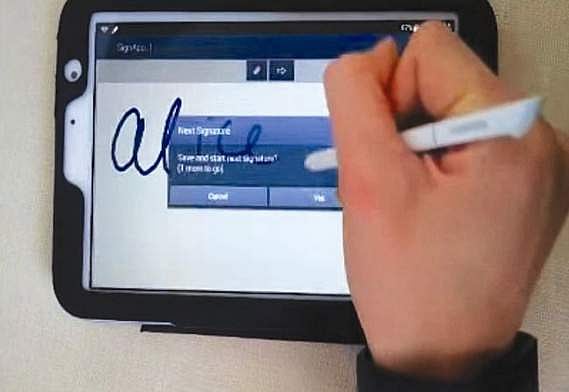 போலி கையொப்பத்தை கண்டுபிடிக்கும் செயலி!