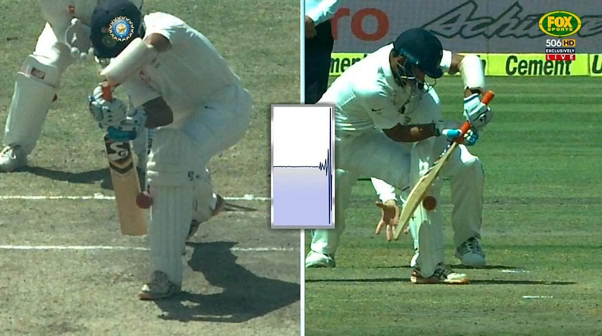 புஜாரா அவுட்டா இல்லையா? தொடரும் டிஆர்எஸ் சர்ச்சை! (வீடியோ)