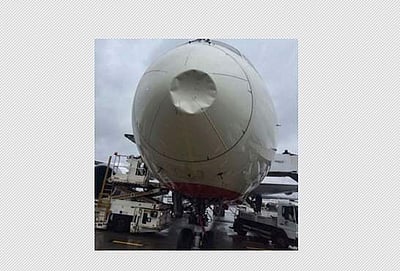 பறவை மோதியதால் ஏர் இந்தியா விமானம் லண்டனில் அவசர தரையிறக்கம்