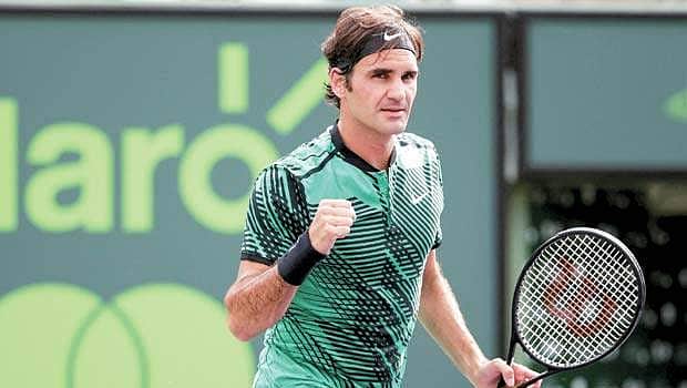 Grand Slam winner Roger Federer