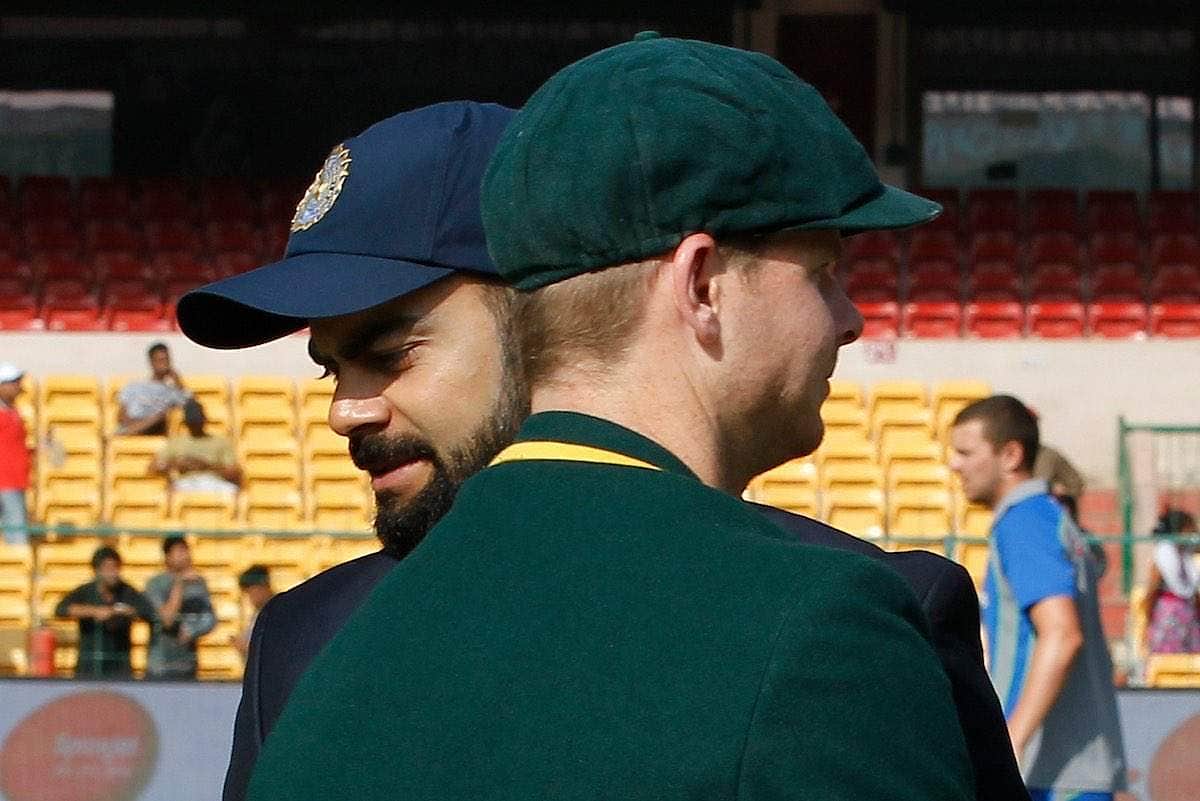 ஆஸி. வீரர்களுடனான நட்பு: கோலியின் மனமாற்றம்!