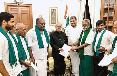 போராட்டத்தை கைவிட விவசாயிகள் மறுப்பு: குடியரசுத் தலைவர், மத்திய அமைச்சர்களை சந்தித்த பிறகு அறிவிப்பு