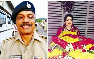 மனைவிக்கு கோயில் கட்டிய ஆந்திரப் பிரதேச போலீஸ் அதிகாரி!