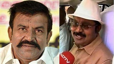 தொப்பி அணிந்து பணப்பட்டுவாடா செய்கிறது திமுக: தினகரன் குற்றச்சாட்டுக்கு கே.என். நேரு மறுப்பு