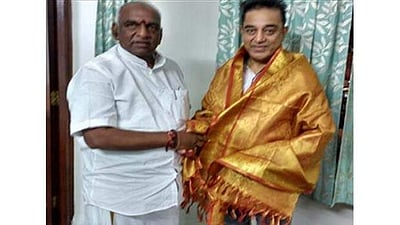 கமல்ஹாசன் - பொன்.ராதாகிருஷ்ணன் திடீர் சந்திப்பு!