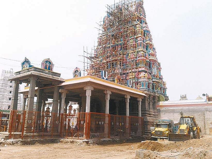 திருவதிகை வீரட்டானேசுவரர் கோயிலில் ஆடிப்பூர விழா கொடியேற்றம்