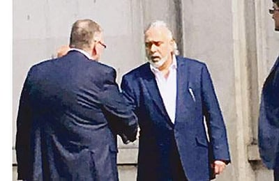 லண்டனில் விஜய் மல்லையா கைது: 3 மணி நேரத்தில் ஜாமீனில் விடுவிப்பு