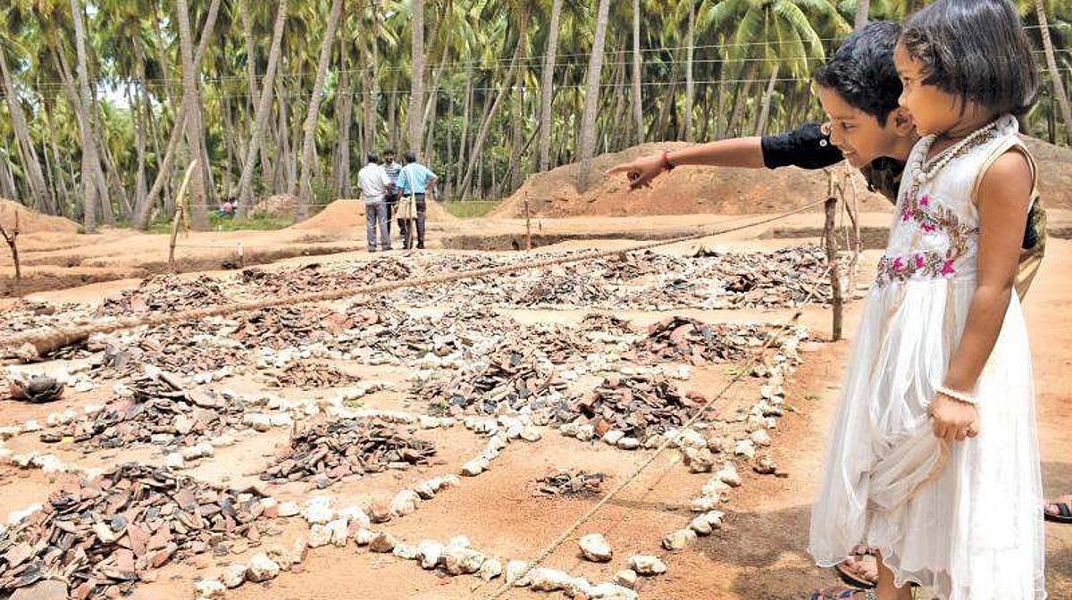 கீழடி ஆராய்ச்சியில் மேலும் ஆர்வத்தைத் தூண்டும் விஷயம் கண்டுபிடிப்பு (படம் உள்ளே)