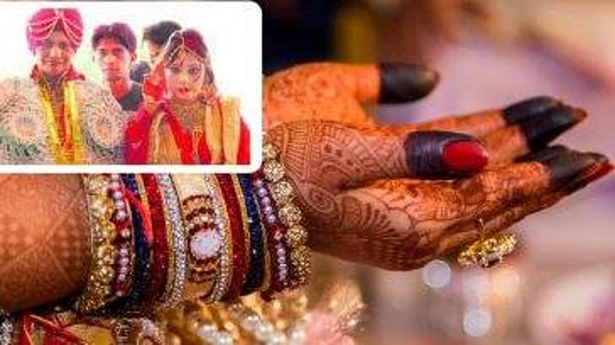 பெற்றோர், உறவினர் புடைசூழ பெண்ணே பெண்ணை மணந்து கொண்ட விந்தை திருமணம்!