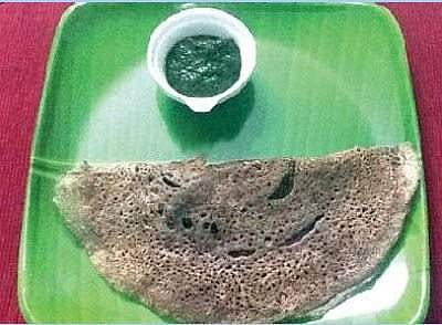 ராகி ரவா தோசை