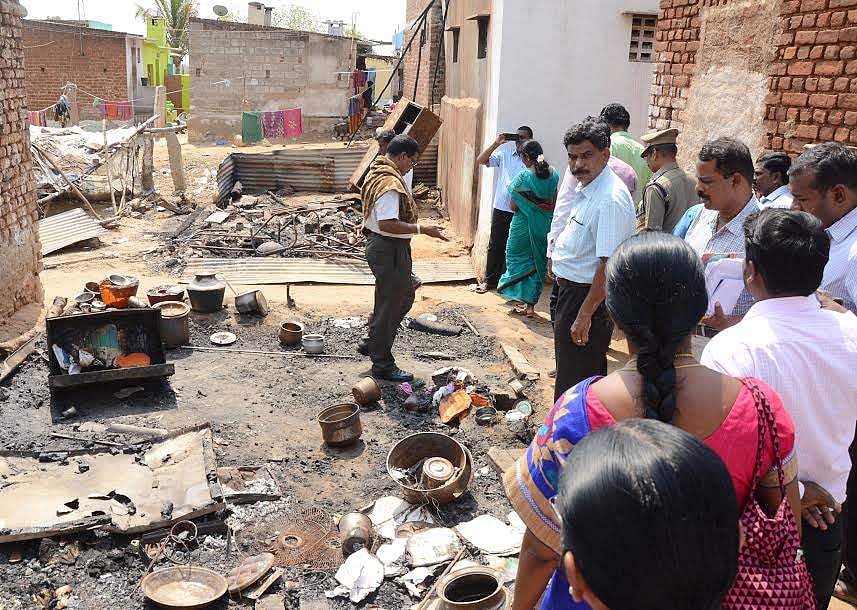 அருந்ததியர் தாக்கப்பட்ட சம்பவம்: தேசிய ஆதிதிராவிடர் ஆணைய அதிகாரிகள் நேரில் விசாரணை