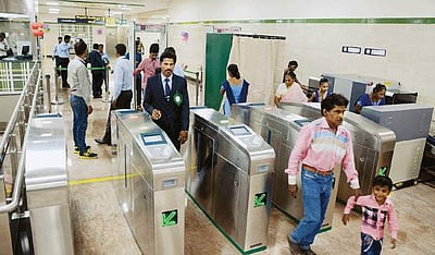 மெட்ரோ ரயிலில் ஜூலை மாதம் 95.35 லட்சம் போ் பயணம்