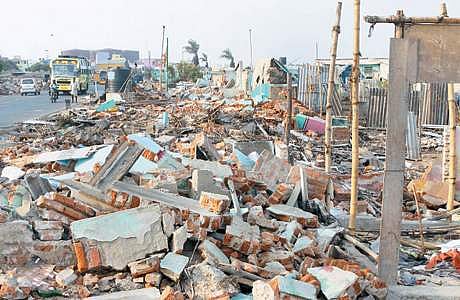 ரூ.650 கோடியிலான துறைமுக இணைப்புச் சாலைத் திட்டப் பணிகள் விரைவில் நிறைவடையுமா?