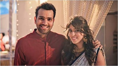 ரோஹித் சர்மா குறித்து மனைவி ரித்திகா பெருமிதம்!