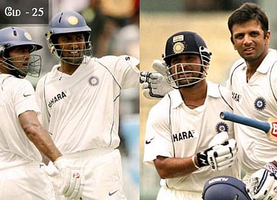 25.05.2007: ஒரு டெஸ்ட் கிரிக்கெட் போட்டியில் முதல் நான்கு பேட்ஸ்மேன்களும் சதம் அடித்த நாள் இன்று!