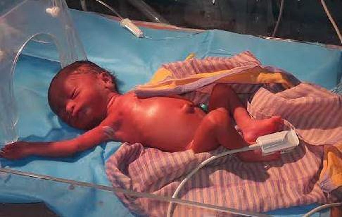 ஸ்ரீவில்லிபுத்தூர் அருகே குப்பையில் வீசப்பட்ட பச்சிளம் குழந்தை