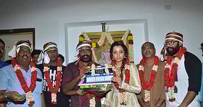 96 படத்தின் பூஜை விழா ஸ்டில்ஸ்