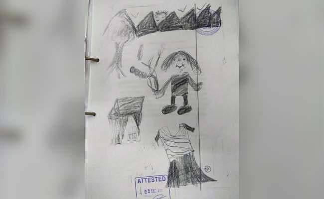 சிறுமியைச் சீரழித்த காமுகன்... சிறையில் தள்ளிய ஓவியம்!