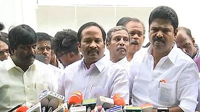 தம்பிதுரையின் பேட்டி அதிர்ச்சி தருகிறது: அதிமுக எம்பி அருண்மொழித்தேவன் பேட்டி 