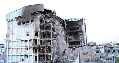 சென்னை சில்க்ஸ் கட்டிடம் இடிப்பு