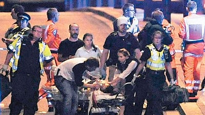 லண்டனில் பயங்கரவாதத் தாக்குதல்: 7 பேர் பலி