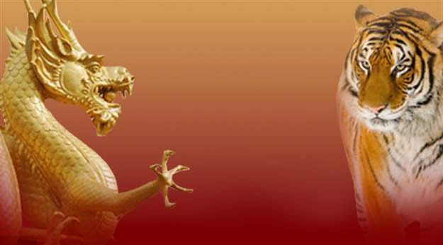 இந்தியப் புலி, சீன டிராகனை விழுங்கி விட்டது!