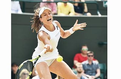 விம்பிள்டன் டென்னிஸ்: கெர்பர் வெளியேற்றம்: காலிறுதியில் முர்ரே, சிலிச், முகுருஸா, வீனஸ்