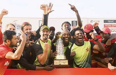 தொடரை வென்று வரலாறு படைத்தது ஜிம்பாப்வே