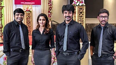 வேலைக்காரன் படப்பிடிப்பு தள புகைப்படங்கள்