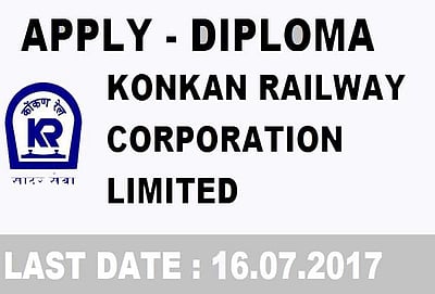 விண்ணப்பித்துவிட்டீர்களா..? கொங்கன் ரயில்வே கார்ப்பரேஷன் நிறுவனத்தில் இளநிலை பொறியாளர் வேலை