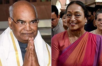 இரண்டு மடங்கு அதிக வாக்குகளுடன் ராம்நாத் கோவிந்த் முன்னிலை