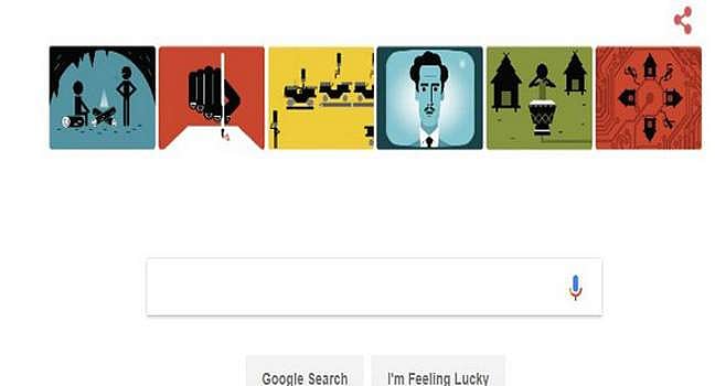 டிஜிட்டல் யுகத்தை கணித்த ஜோதிடர் மார்ஷல் மெக்லூஹனுக்கு டூடுல் போட்டு சிறப்பித்த கூகுள்!