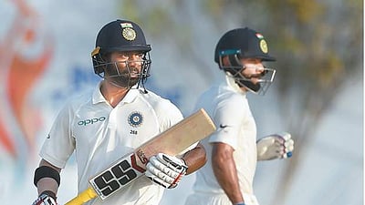 காலே டெஸ்ட்: இந்தியா 498 ரன்கள் முன்னிலை