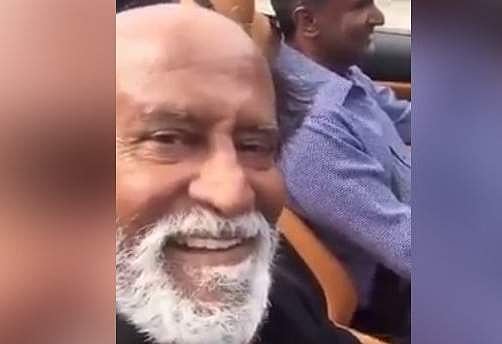 அமெரிக்காவில் ரஜினி எடுத்த செல்ஃபி வீடியோ!