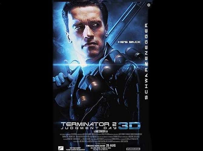 'டெர்மினேட்டர் 2: ஜட்ஜ்மென்ட் டே' திரைப்பட போஸ்டர் வெளியீடு