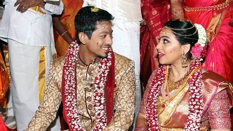 நடிகர் விஷால் தங்கை திருமணம்