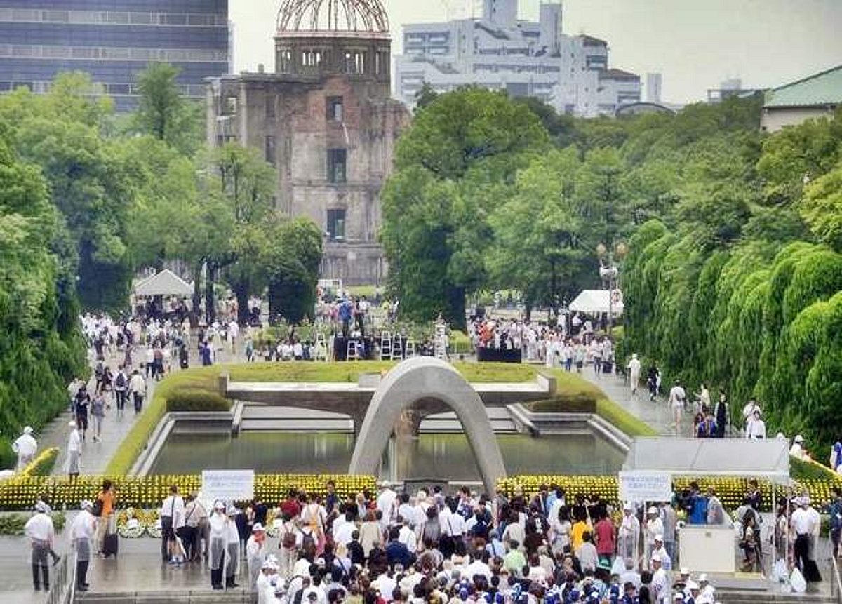 ஹிரோஷிமாவில் 'லிட்டில் பாய்' அணுகுண்டு வீசப்பட்ட 72-ஆவது ஆண்டு தினம்