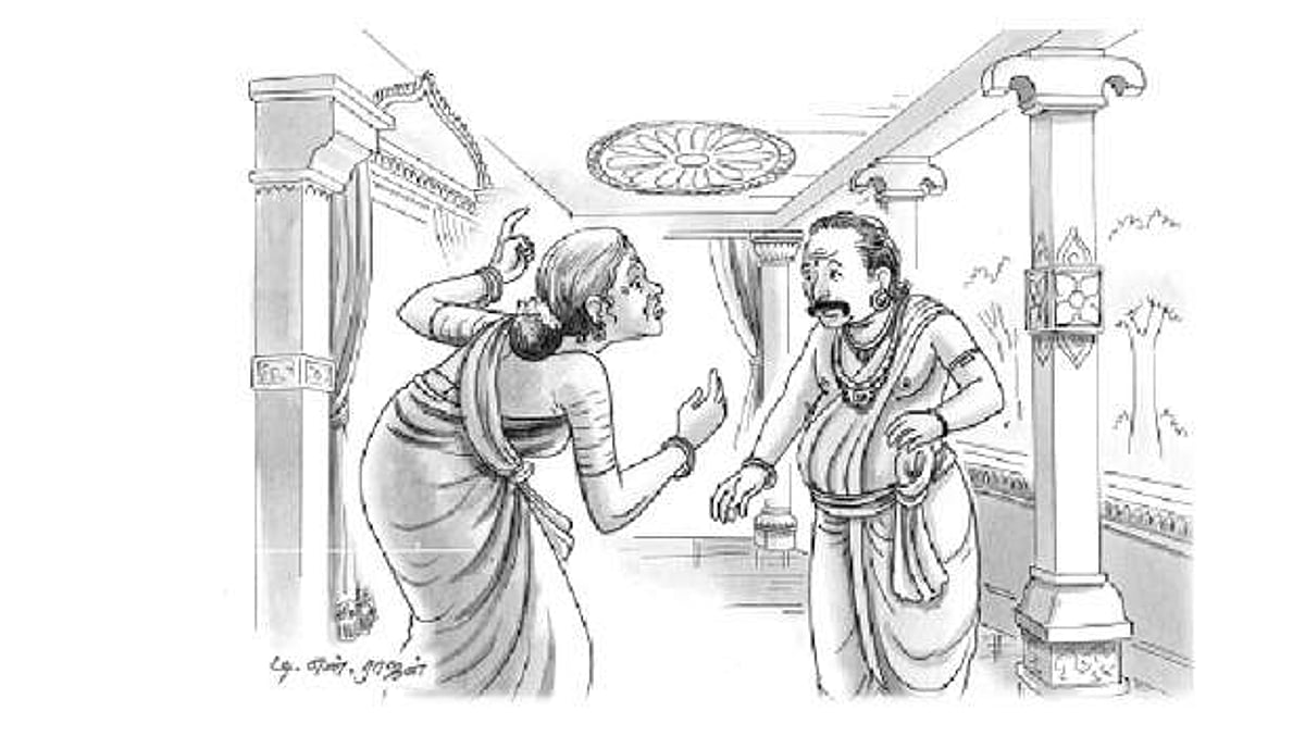 சூளுரைத்த குறளன்; மகிழ்ந்த கூனி!