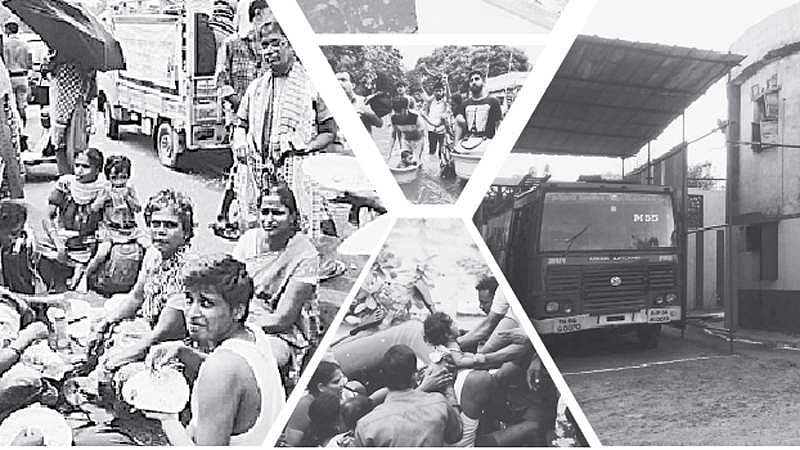 புயல் பாதுகாப்பு மையங்களில் அம்மா உணவகம் - தீயணைப்பு நிலையம்