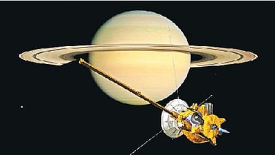 முடிவுக்கு வந்தது "கேசினி' விண்கலத்தின் ஆய்வுப் பயணம்