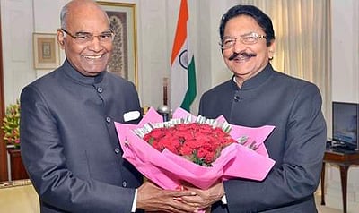 ஜனாதிபதி ராம்நாத்துடன் தமிழக பொறுப்பு ஆளுநர் வித்யாசாகர் ராவ் 'திடீர்' சந்திப்பு!