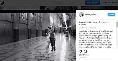 காதலருடன் இலியானாவின் அதிரடி புகைப்படங்கள்!