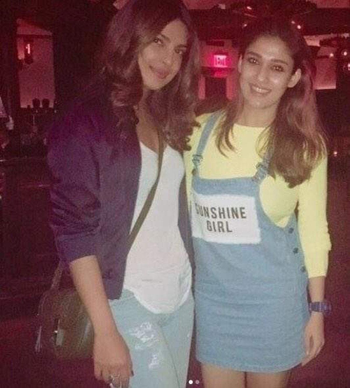 நியூயார்க்கில் பிரியங்கா சோப்ராவைச் சந்தித்தார் நயன்தாரா!