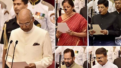 மத்திய அமைச்சரவைப் பட்டியல்