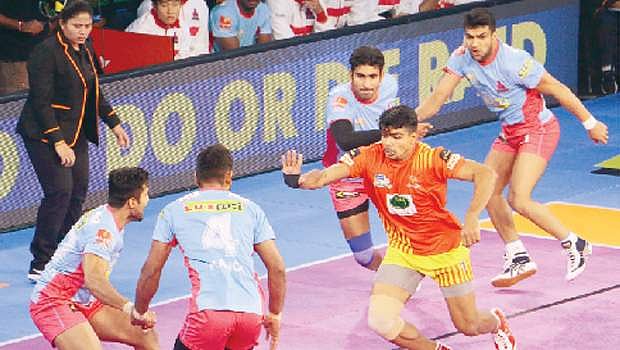 புரோ கபடி: ஜெய்ப்பூருக்கு 5-ஆவது வெற்றி