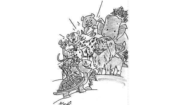 கதைப் பாடல்: காட்டிலே சிரிப்பு!